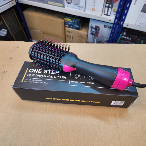 One-Step Hair Dryer and Styler